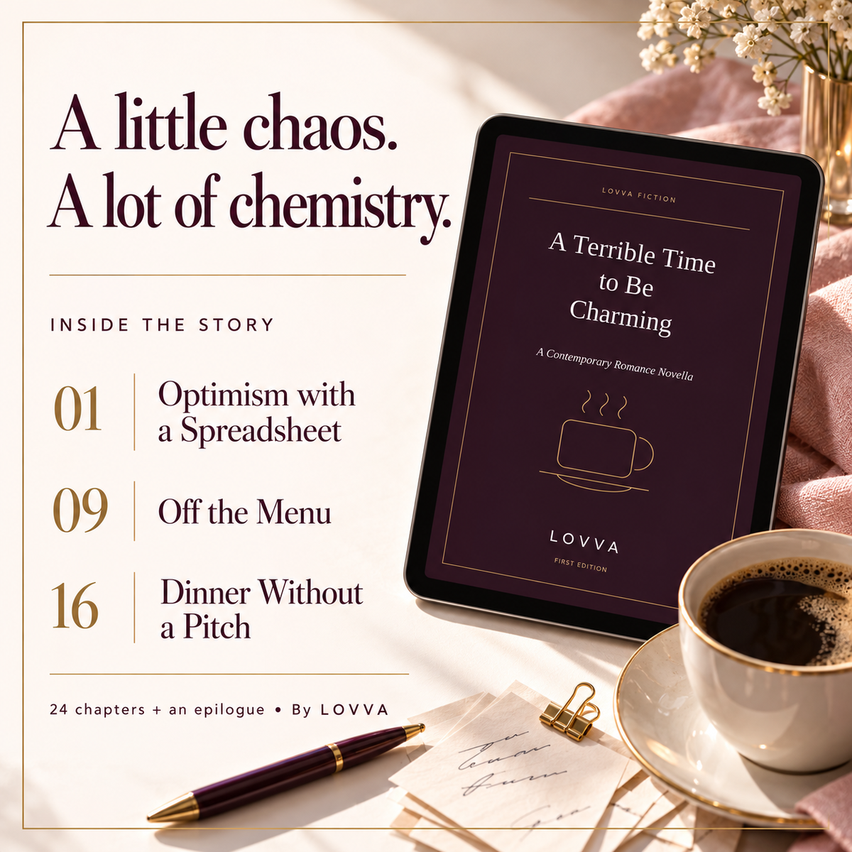 A Terrible Time to Be Charming: Contemporary Romance eBook LOVVA