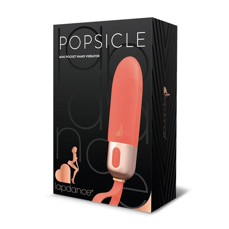 Xgen Products LAPDANCE Popsicle Mini Pocket Wand USB Rechargeable Bullet Vibrator Pink