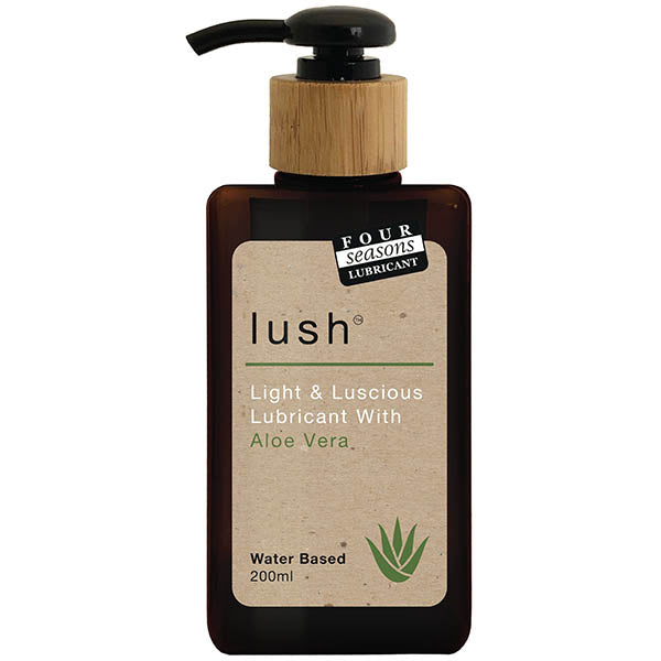 Four Seasons Lush Water Based Lubricant With Aloe Vera 200ml Four Seasons Main image