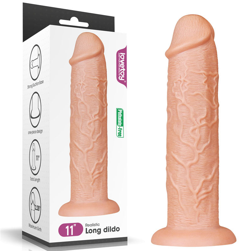 Lovetoy King Size Realistic Dildo 11 Inch Lovetoy