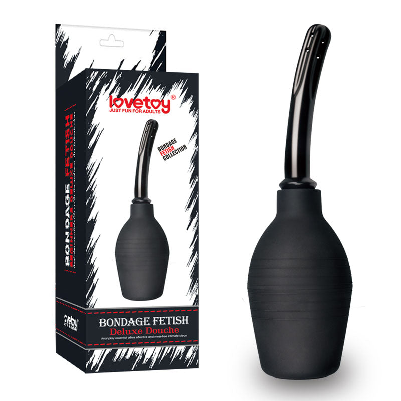 Lovetoy Bondage Fetish Deluxe Douche Unisex Curved Douche 310ml capacity