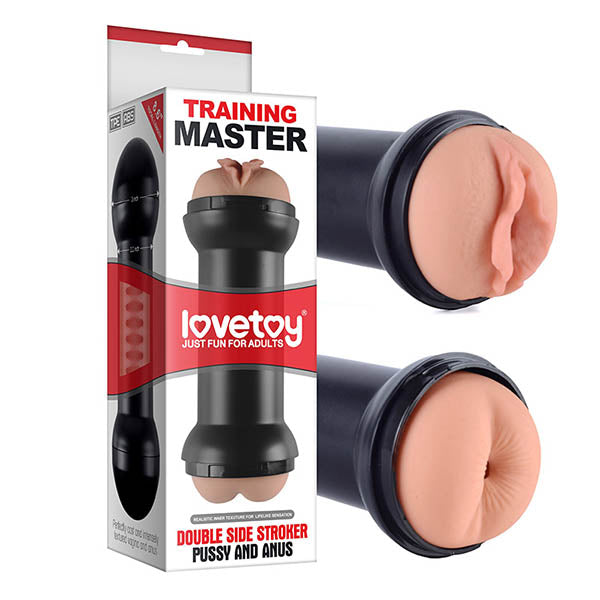 Lovetoy Training Master Pussy & Ass Double Sided Stroker Lovetoy Main image