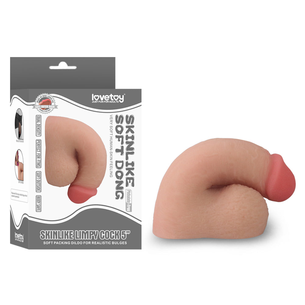 Lovetoy Skinlike Limpy Cock Packer 5 Inch Flesh Lovetoy