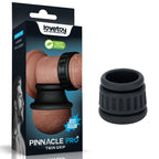 Lovetoy Pinnacle Pro Twin Grip Enhancer Cock & Balls Ring Black Lovetoy