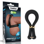 Lovetoy Pinnacle Pro Anyfit Stretcher Adjustable Cock Ring Black Lovetoy