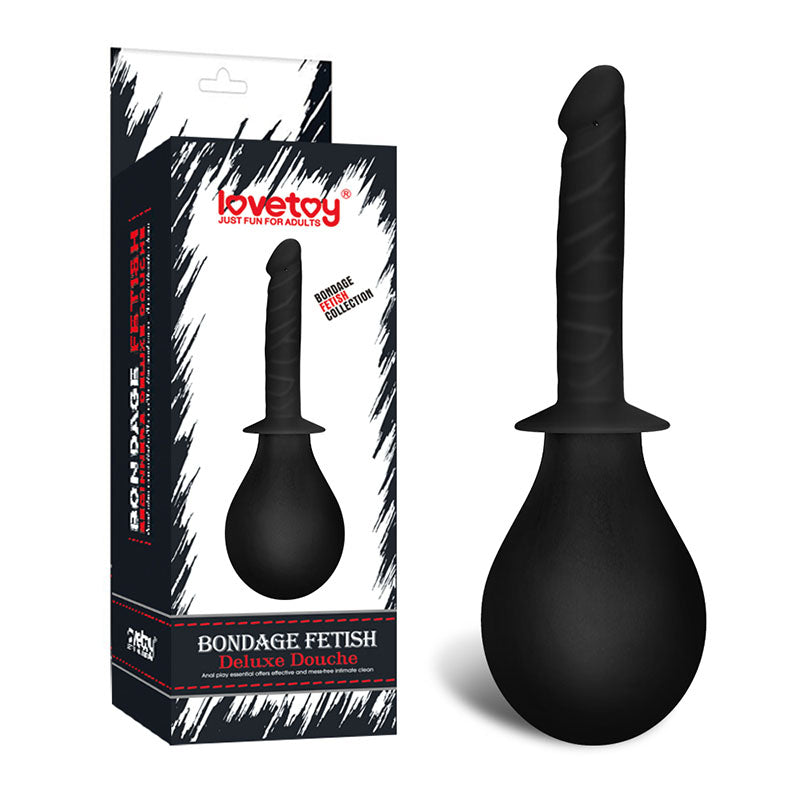 Lovetoy Bondage Fetish Deluxe Unisex Douche Black Lovetoy Main image