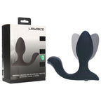 Shots Toys LEVELZ USB Rechargeable Vibrating & Rotating Anal Plug With Ball Stimulator Black 10.7cm Shots Toys