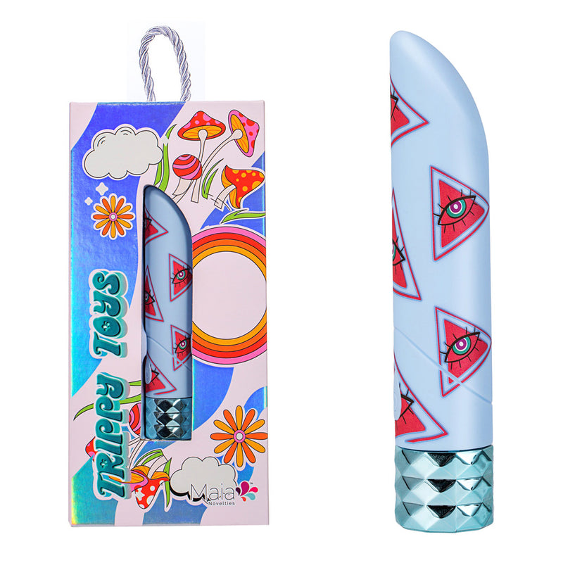 Maia GRATEFUL DEB USB Rechargeable Bullet Vibrator Blue