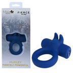 Maia HUXLEY USB Rechargeable Strong Vibrating Cock Ring Blue Maia Toys