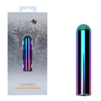 Maia Cosmo USB Rechargeable Bullet Vibrator 8.9 cm Metallic Coloured Maia Toys