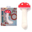 Maia Alice USB Rechargeable Dual Vibrating Mushroom 15.2cm Red / White Maia Toys
