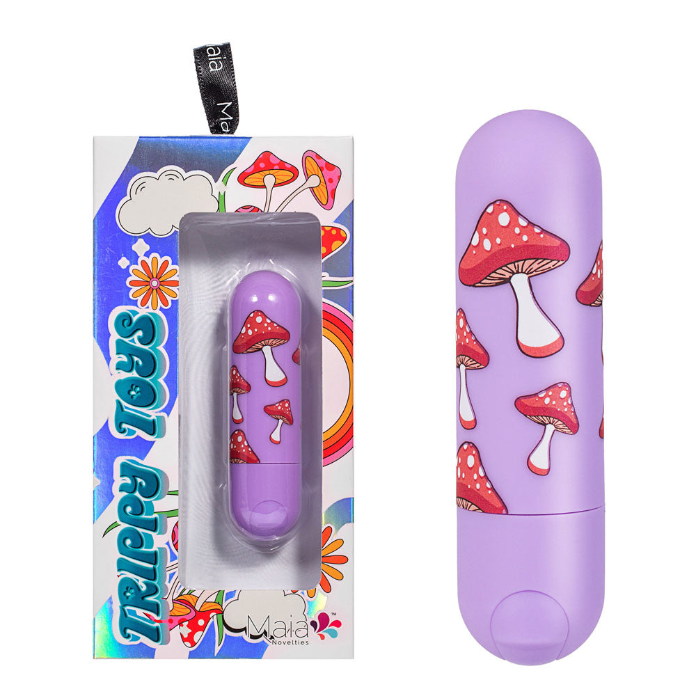 Maia JESSI Trippy USB Rechargeable Bullet Vibrator 7.6cm - Lovva LOVVA Maia JESSI Trippy USB Rechargeable Bullet Vibrator 7.6cm - Lovva LOVVA