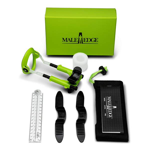 MaleEdge Extra Penis Enlarger Kit In Green Case