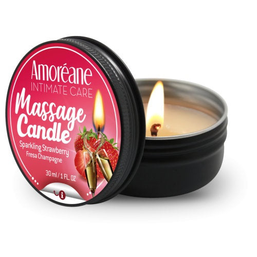 Amoreane Massage Candle Sparkling Strawberry Amoreane