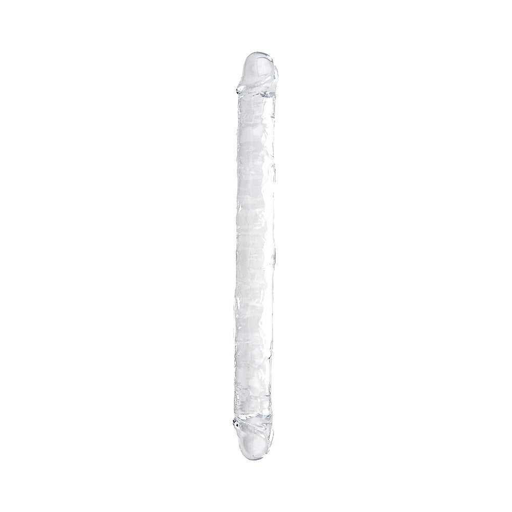 Loving Joy 18 Inch Double Ended Dildo Clear Loving Joy