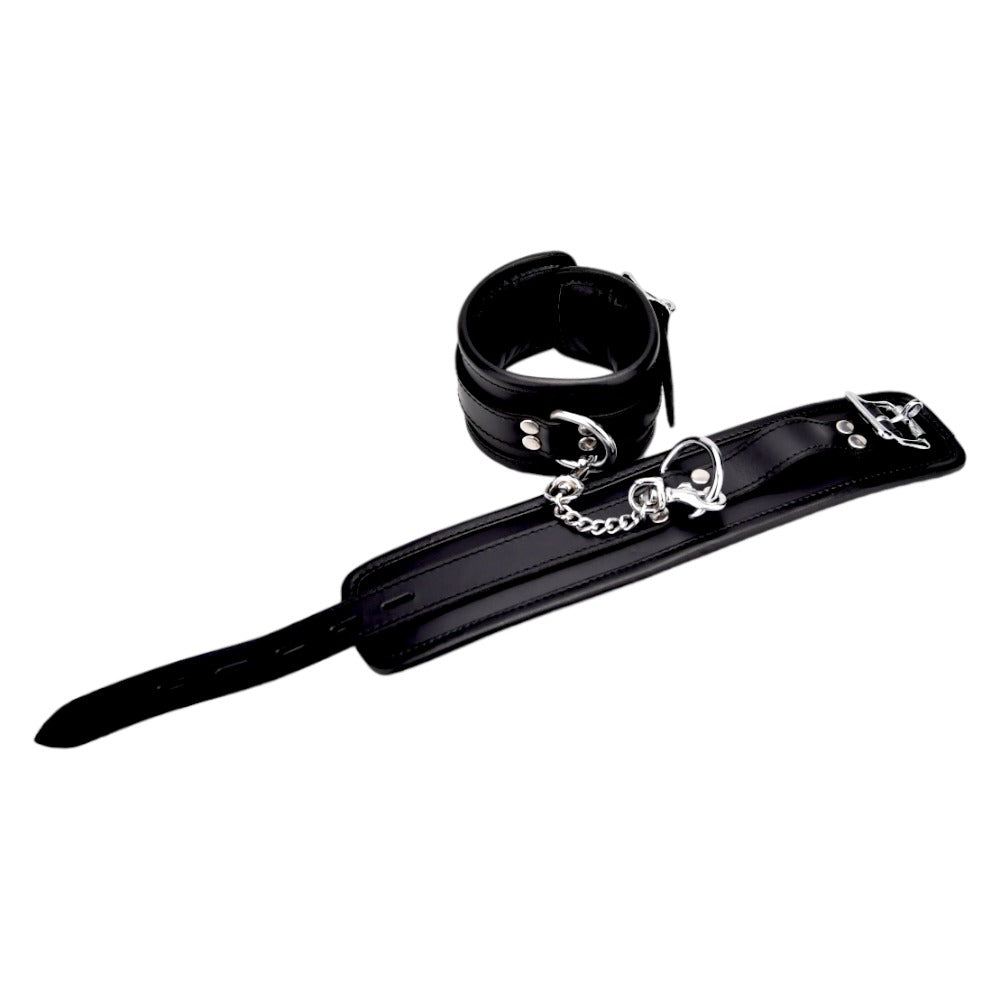 Bound Leather Wrist Restraints Bound
