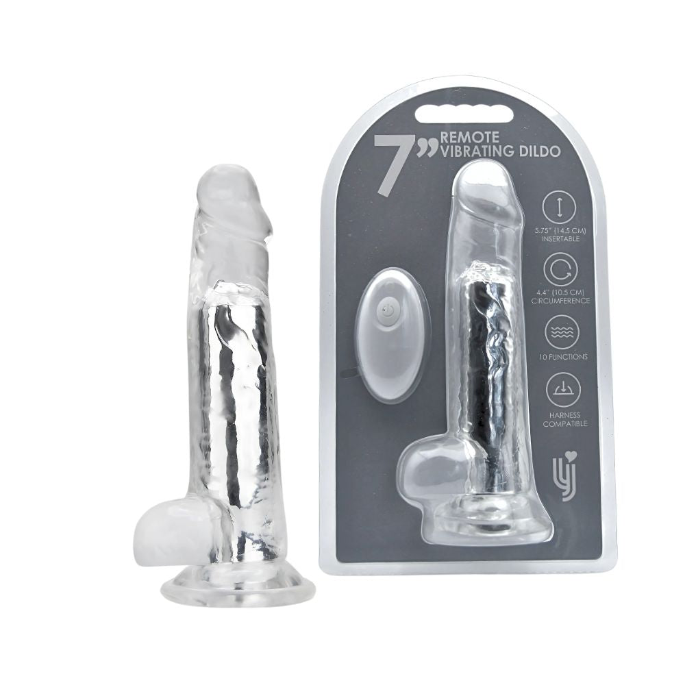 Loving Joy 7 Inch Remote Vibrating Dildo Loving Joy