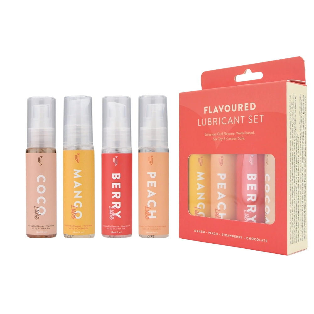 Loving Joy Flavoured Lubricant 4 Pack Loving Joy Lubricants