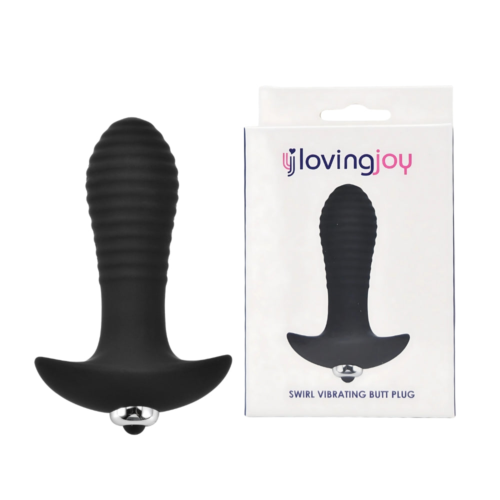 Loving Joy Swirl 7 Function Vibrating Butt Plug Loving Joy