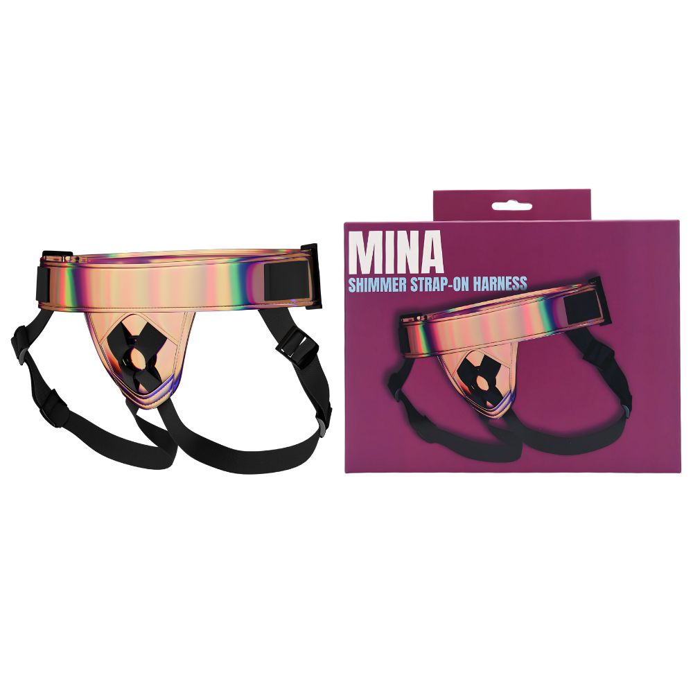 Mina Shimmer Strap On Harness MINA