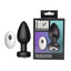 Toosh Remote Controlled Silicone Vibrating Butt Plug Toosh