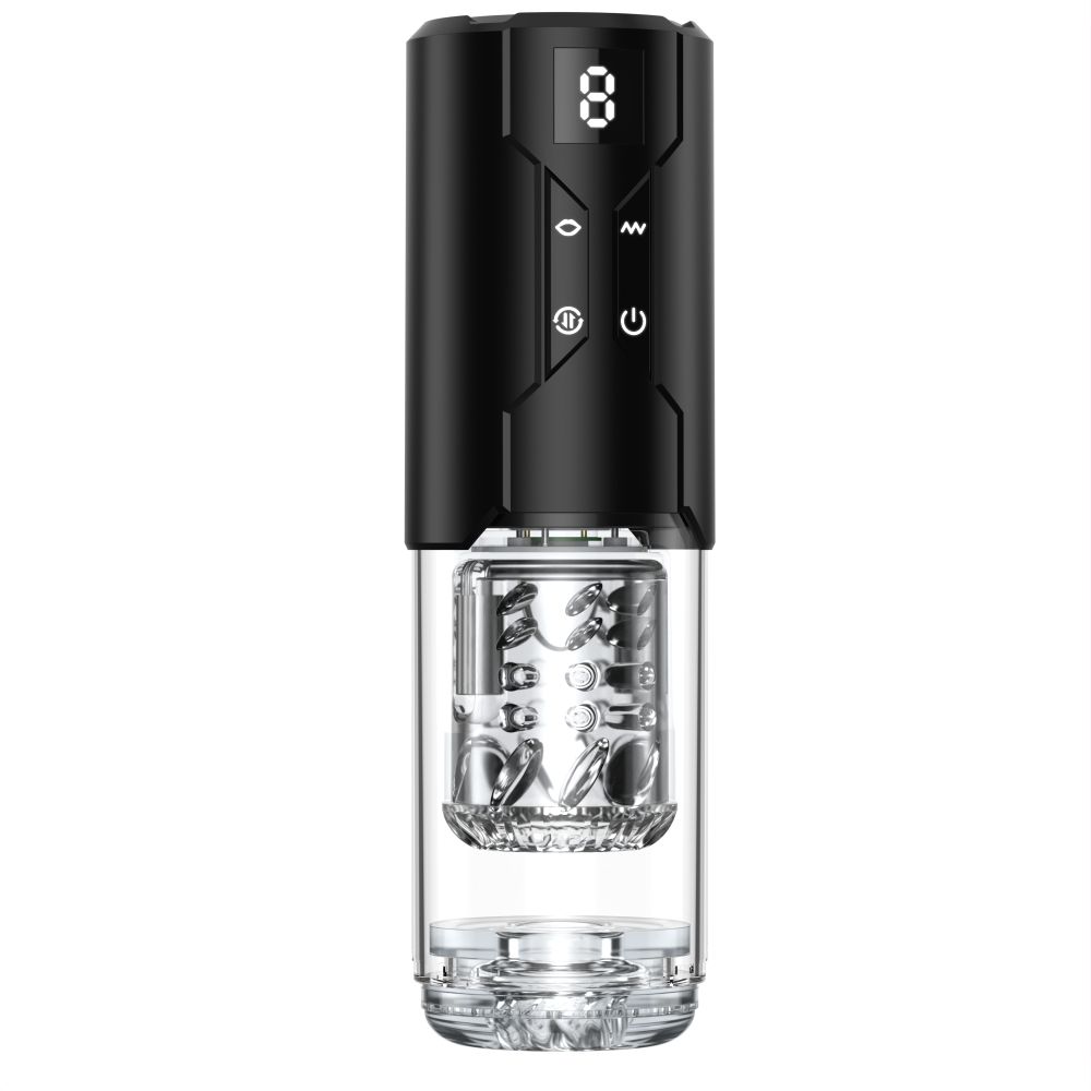 Daytona Man Valerian LCD Thrusting Vibrating & Rotating Masturbator Daytona Man