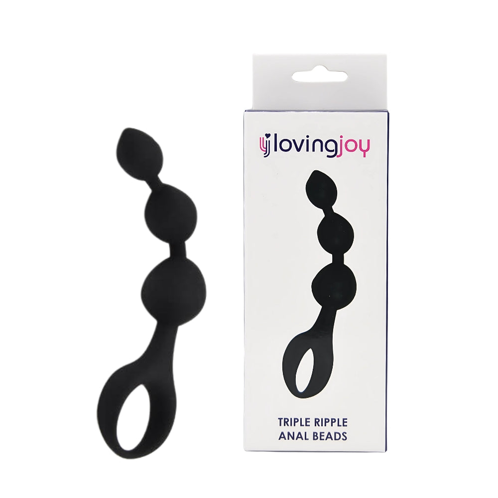 Loving Joy Triple Ripple Anal Beads Loving Joy Main image