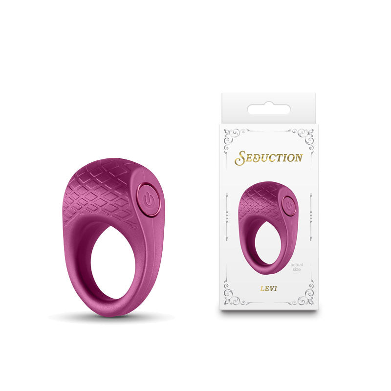 NS Novelties Seduction Levi USB Rechargeable Vibrating Cock Ring