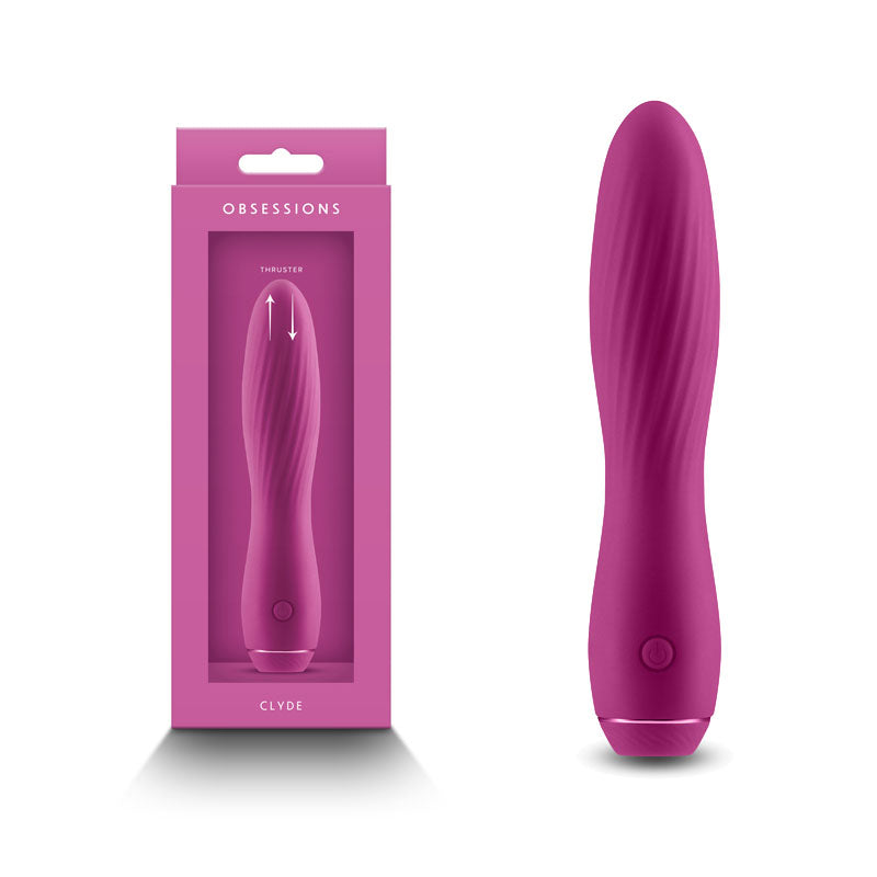 NS Novelties Obsessions Clyde USB Rechargeable Vibrator 17.2cm NS Novelties Main image