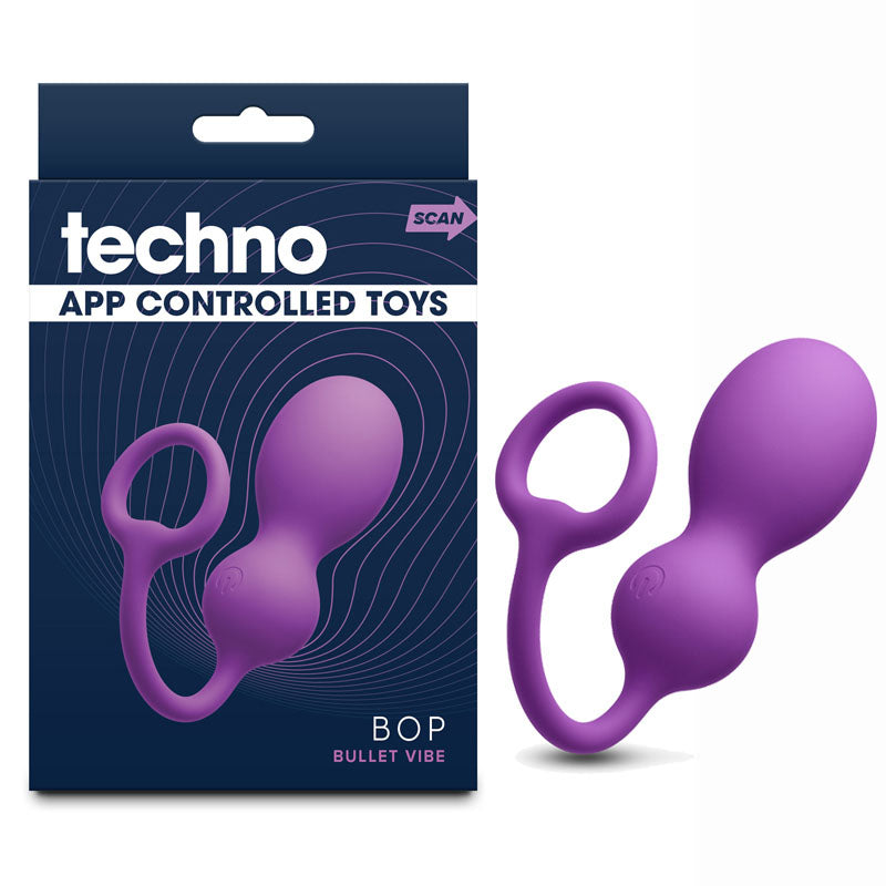 NS Novelties Techno Bop USB Rechargeable Vibrating Kegel Exerciser With App Contol NS Novelties