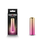 NS Novelties Chroma Sunrise USB Rechargeable Bullet Vibrator Small Pink / Gold NS Novelties