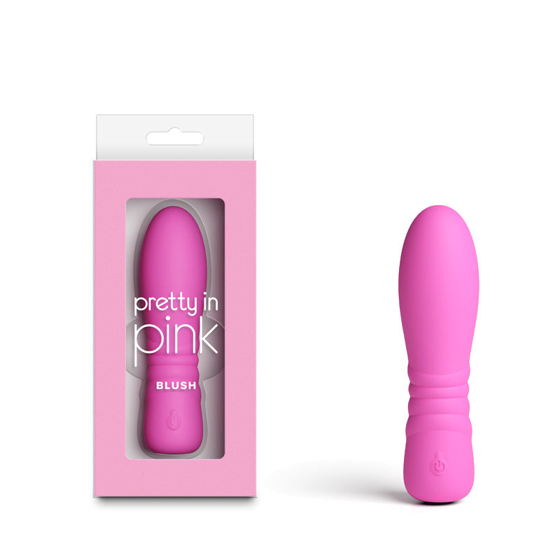 NS Novelties Pretty in Pink Blush USB Rechargeable Vibrator 13cm Pink NS Novelties