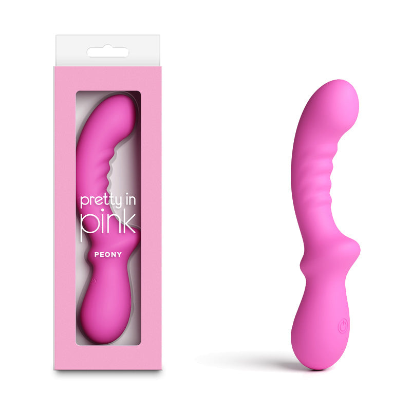 NS Novelties Pretty in Pink Peony USB Rechargeable Vibrator 19.8cm Pink NS Novelties Main image