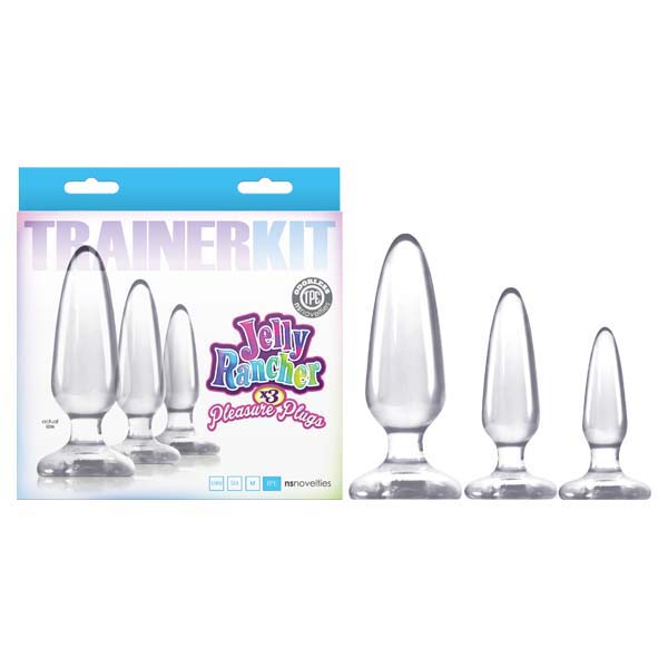 NS Novelties Jelly Rancher Trainer Kit Butt Plugs Set Of 3 Sizes NS Novelties Main image