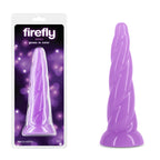 NS Novelties Firefly Siren Glow In Dark Dildo 19cm Purple NS Novelties