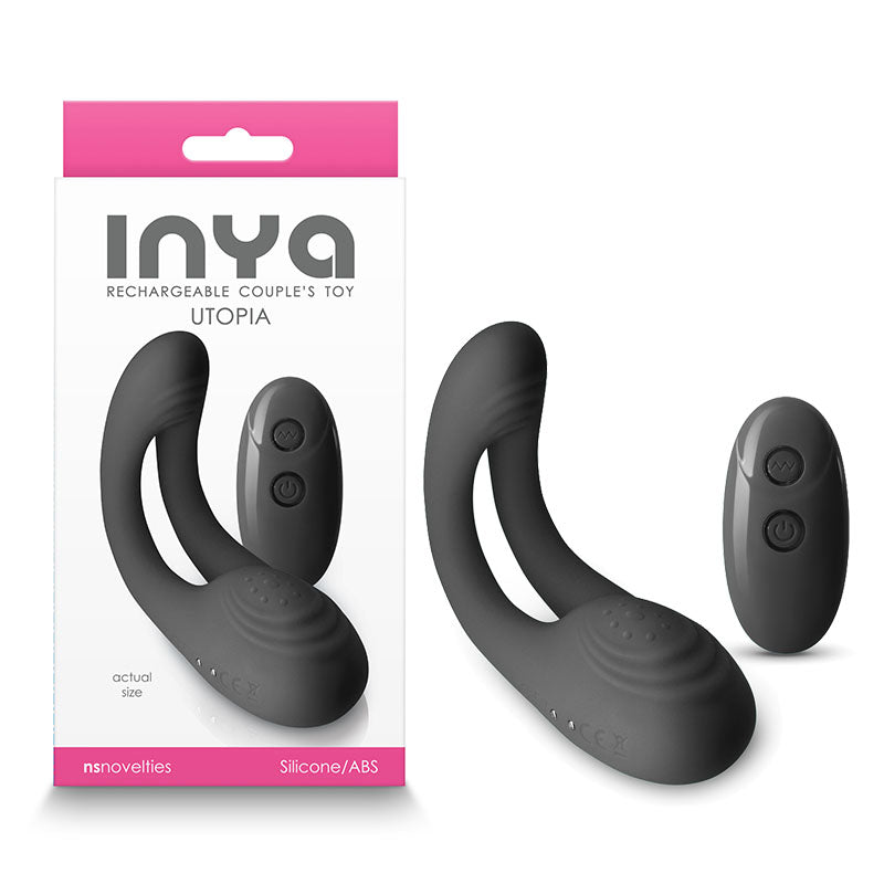 NS Novelties INYA Utopia USB Rechargeable Stimulator With Remote NS Novelties Main image