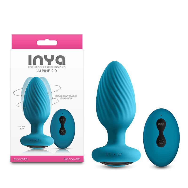 NS Novelties INYA Alpine 2.0 USB Rechargeable Butt Plug With Wireless Remote