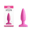 NS Novelties INYA Swirl USB Rechargeable Vibrating Butt Plug 10.7cm Pink NS Novelties