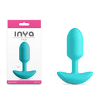 NS Novelties INYA Pulse USB Rechargeable Vibrating Butt Plug 11cm Teal NS Novelties