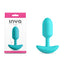 NS Novelties INYA Pulse USB Rechargeable Vibrating Butt Plug 11cm Teal NS Novelties