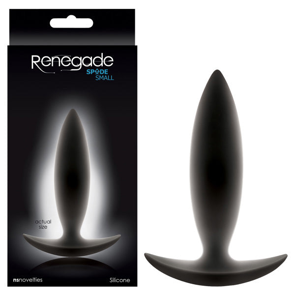 NS Novelties Renegade Spades Small Butt Plug 4 Inch NS Novelties