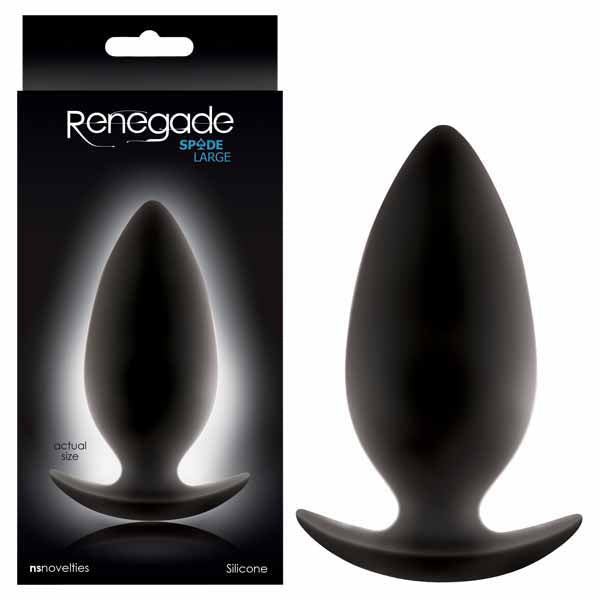 NS Novelties Renegade Spades Butt Plug Large NS Novelties