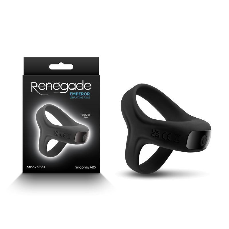 NS Novelties Renegade Emperor USB Rechargeable Vibrating Cock & Ball Rings