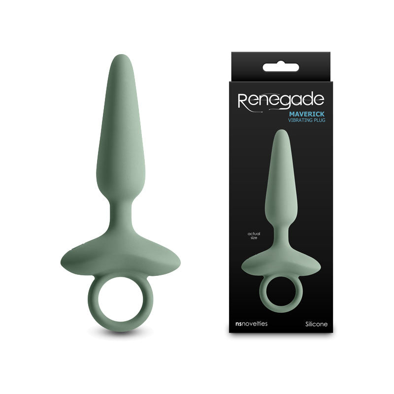 NS Novelties Renegade Maverick USB Rechargeable Vibrating Butt Plug NS Novelties Main image