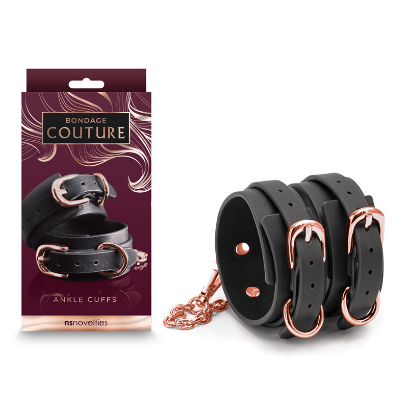 Bondage Couture Ankle Cuffs Restraints