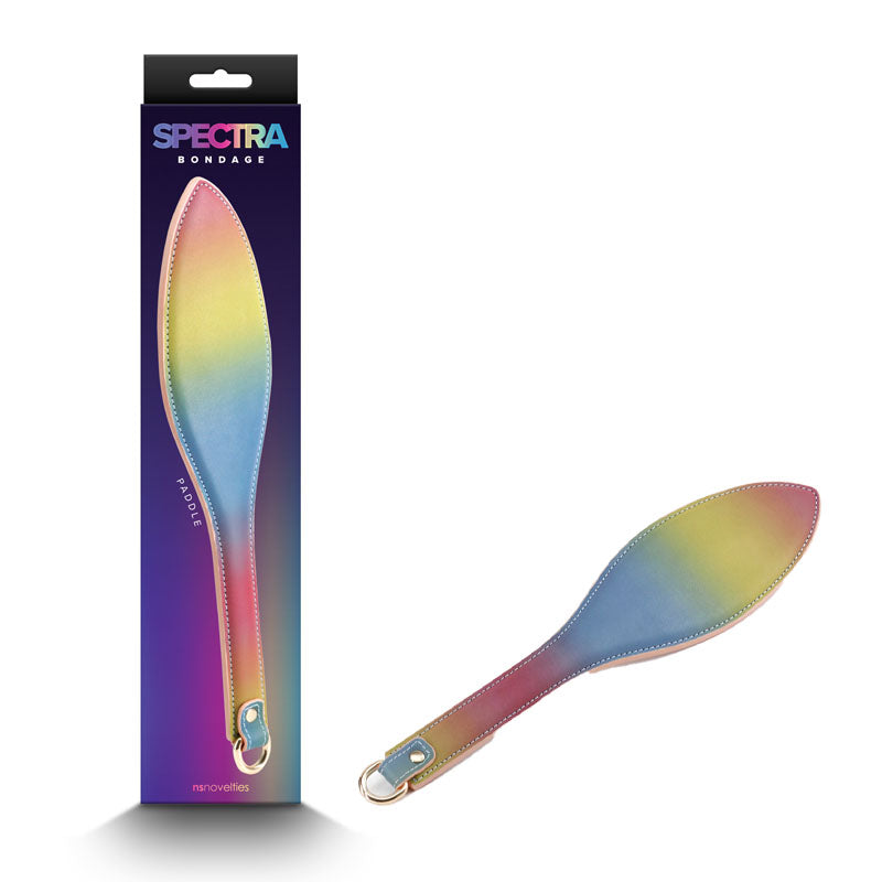 NS Novelties Spectra Bondage Paddle Rainbow NS Novelties