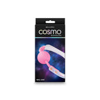 Cosmo Bondage Ball Gag Mouth Restraint Metallic Rainbow / Pink NS Novelties