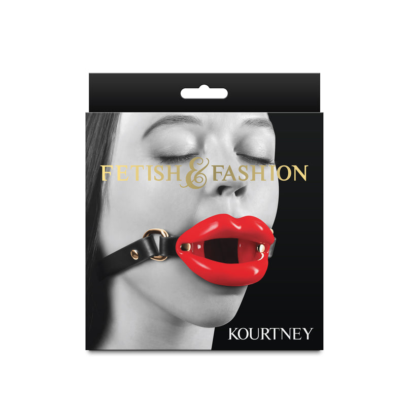 NS Novelties Fetish & Fashion Kourtney Lips Open Mouth Restraint Secondary image