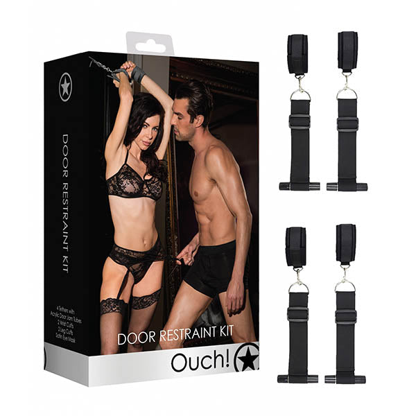 Ouch! Door Restraint Set Restraints Black Shots Toys