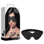 OUCH! Diamond Studded Eye Mask Black Shots Toys